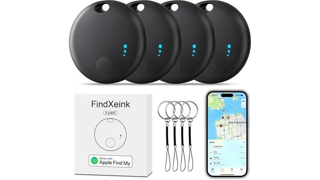 Top Bluetooth Trackers for Luggage and Keys (Multi-Pack) 3 4 pack bluetooth keyfinder