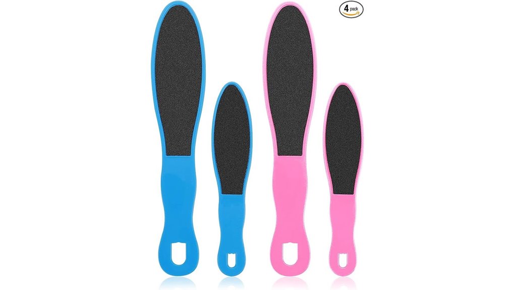 Best Portable Pedicure File (Travel) for Fresh Nails Anywhere 15 4 pack dual sided pedicure kit
