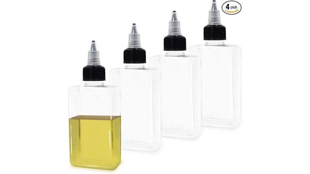 Leak‑Proof Travel Bottles for Oils: Perfect on the Go 3 4 pack leak proof oil bottles