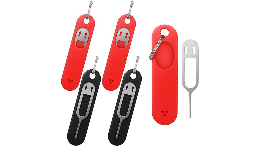 Best SIM Eject Tools for Keyrings That Keep Your Pin Safe 9 4 piece sim removal keychain