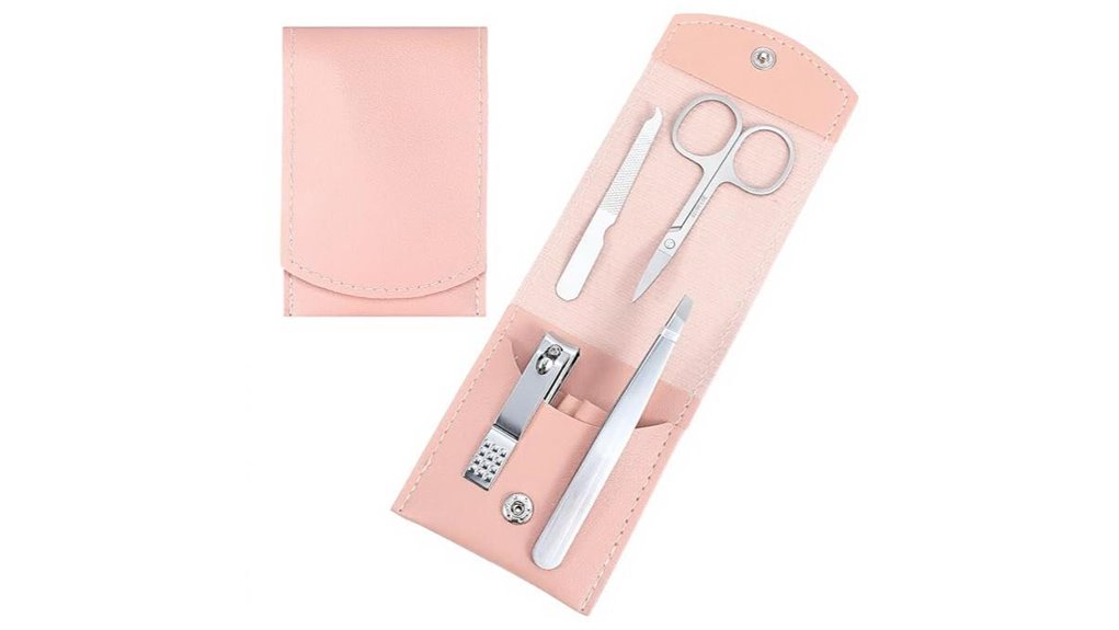 4 piece travel clipper set