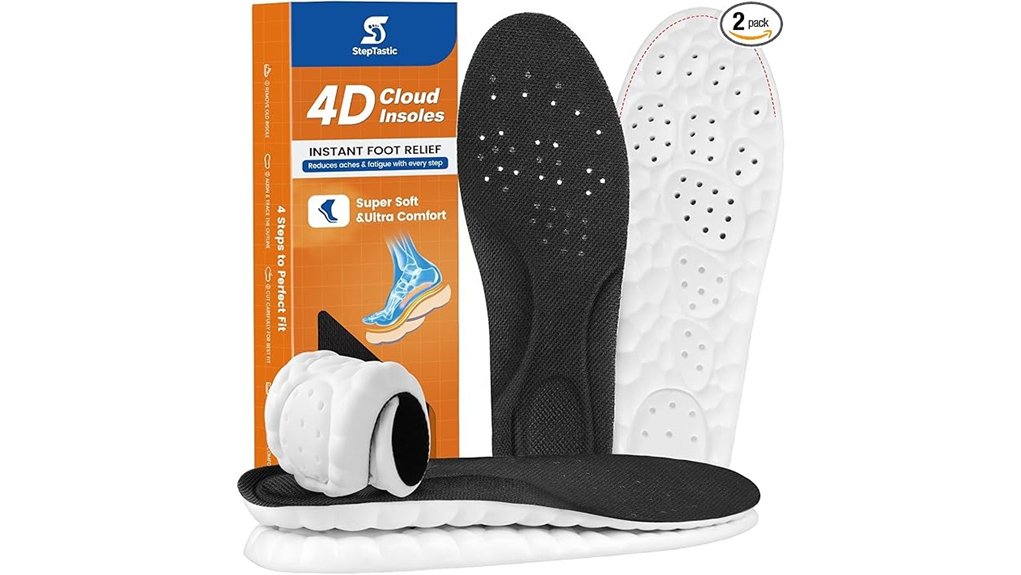 4d cloud insoles unisex