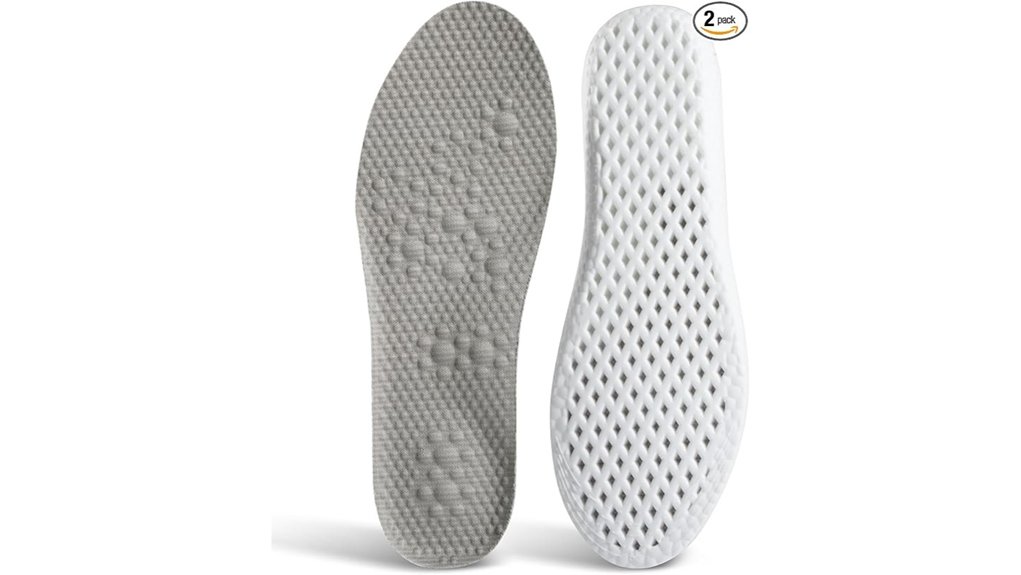 4d foam low arch insoles