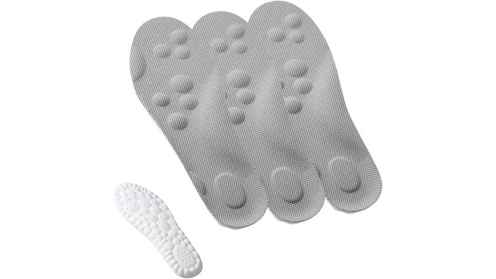 Top Insole Picks for Shock Absorption on Cobblestone Cities 10 4d insoles massage arch