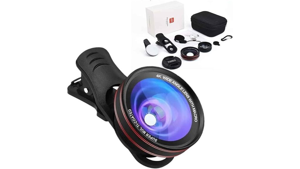 Top Phone Lens Clip Kits Every Traveler Loves (Wide+Macro) 9 4k wide angle macro kit