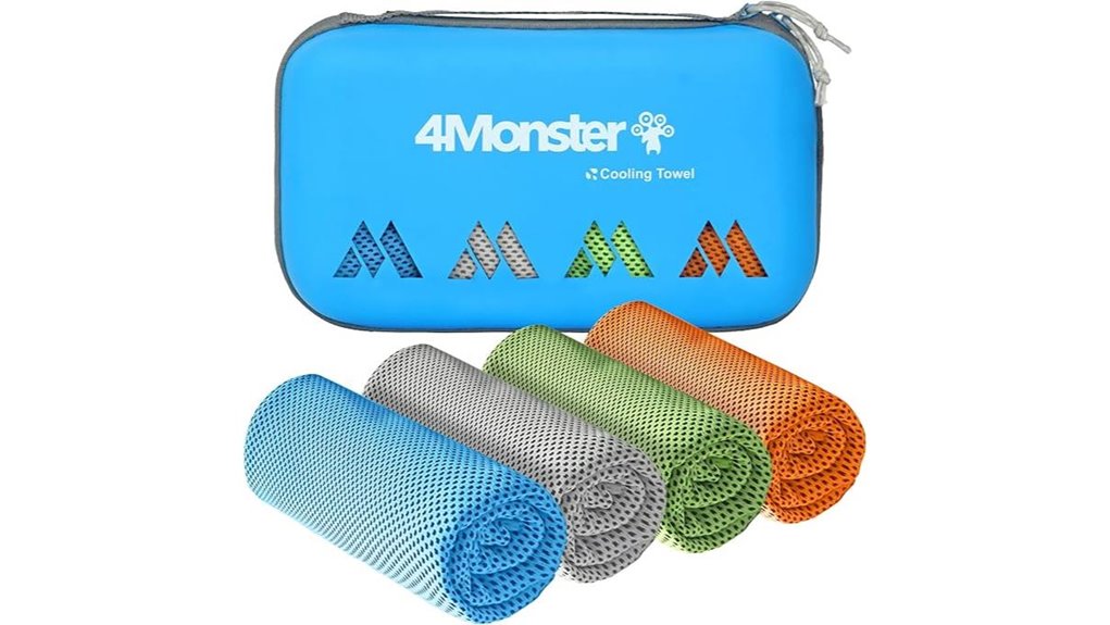 4monster cooling neck face