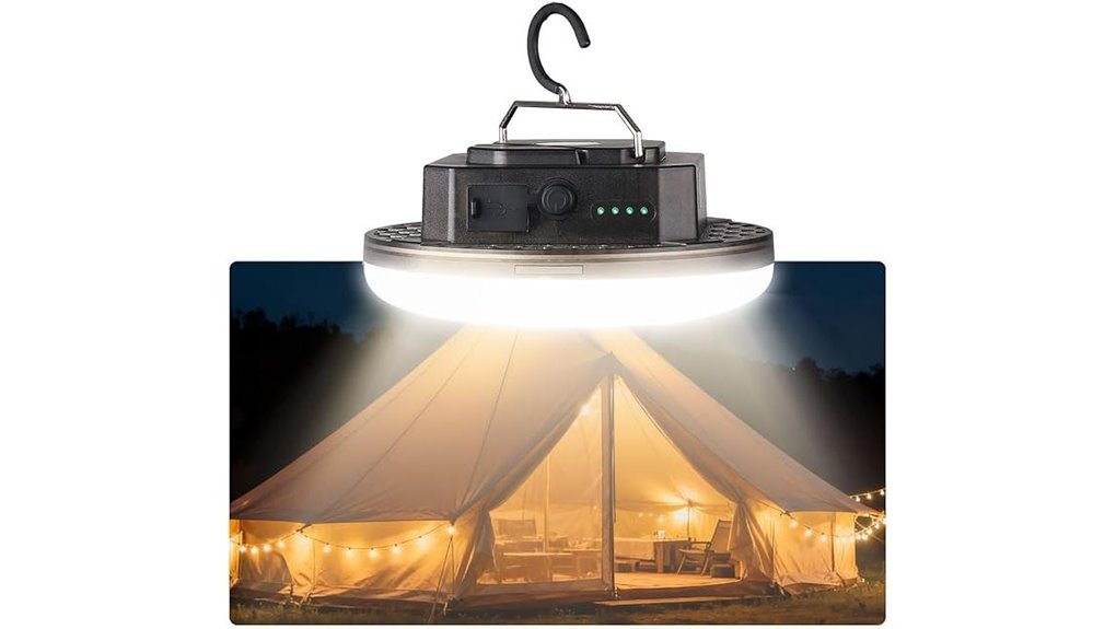 5000lm usb c waterproof lantern