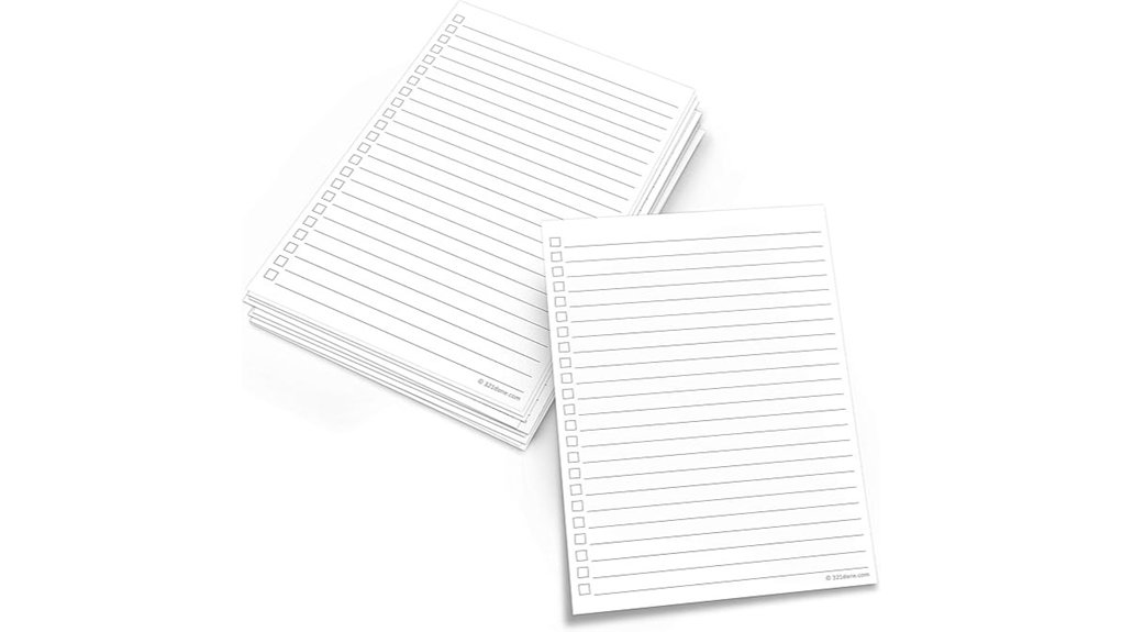 Packing List Cards (Reusable Checklists) That Travelers Love 6 50 jumbo checklist cards