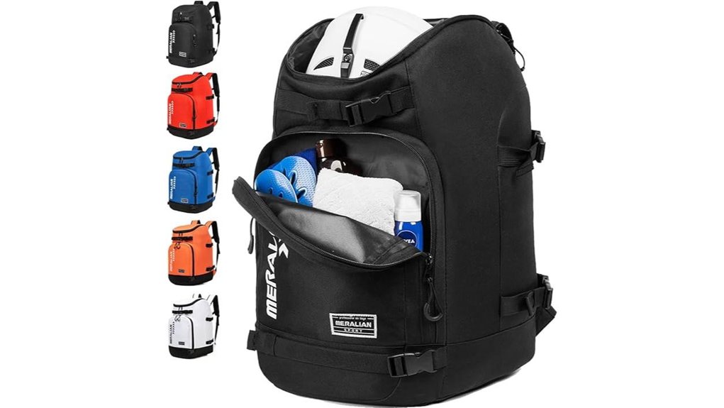 Best Ski Boot Bags (Backpack Style) That Keep Gear Organized 13 50l waterproof ski backpack