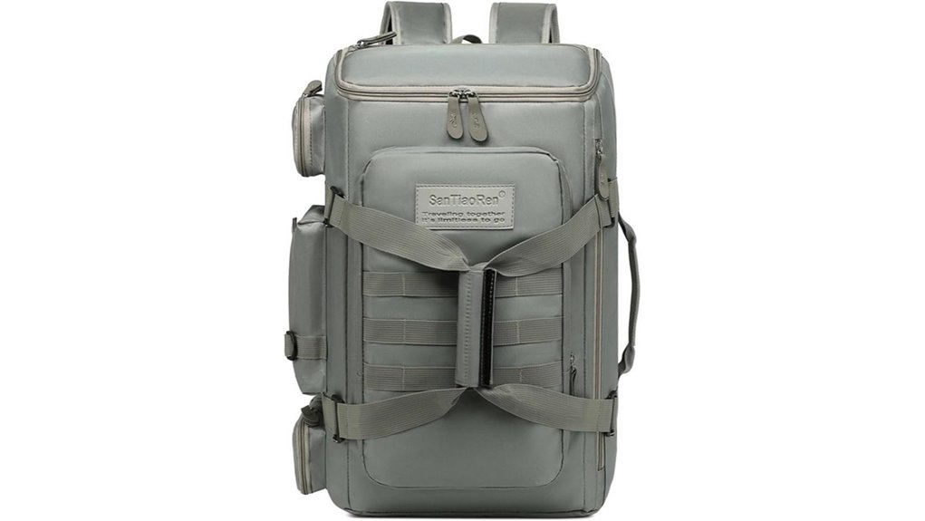 Carry‑On Duffels with Backpack Straps for Air Travel 12 50l waterproof unisex duffel