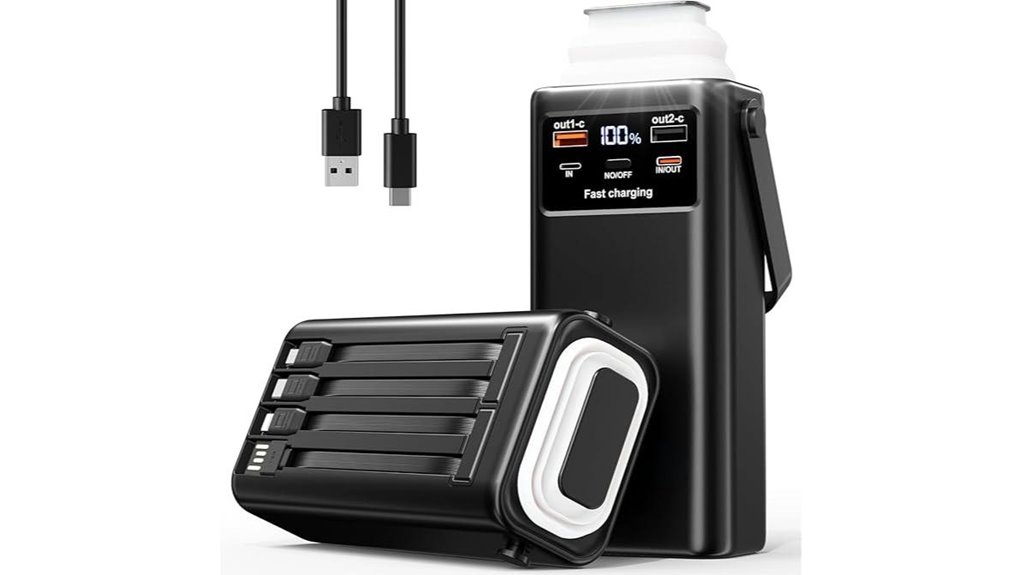 Smart Travel Power Banks: Slim or High‑Capacity—Which to Pick 10 52800mah 35w 8 port flashlight