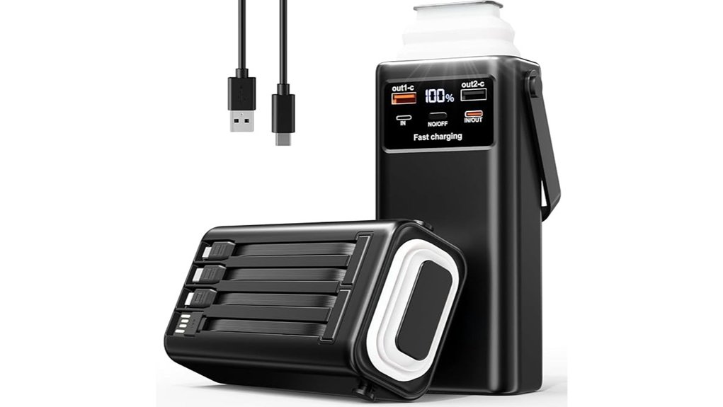 Travel-Ready Power Banks: Slim Versus High-Capacity Choices 11 52800mah led pd power