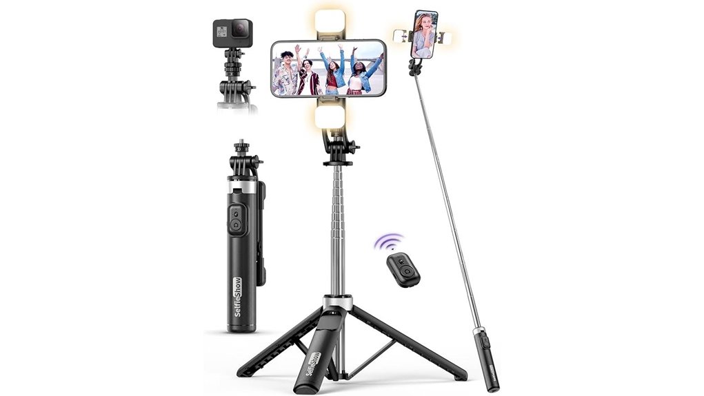 Best Compact Phone Tripods for Stable, Lightweight City Nights 4 53 inch selfie tripod kit