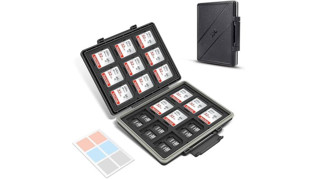 Travel-Friendly SD Card Holders That Keep Your Memories Safe 4 54 slot sd microsd case