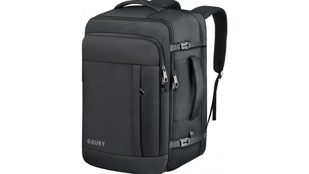55l expandable carry on backpack