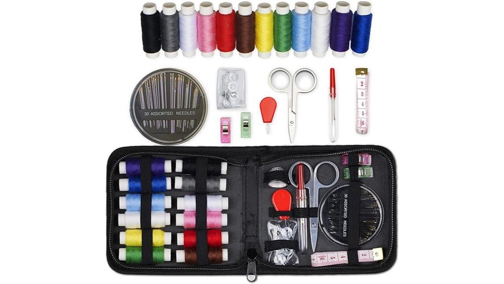 Must-Have Travel Sewing Kits (Comprehensive) 4 59 piece travel sewing kit