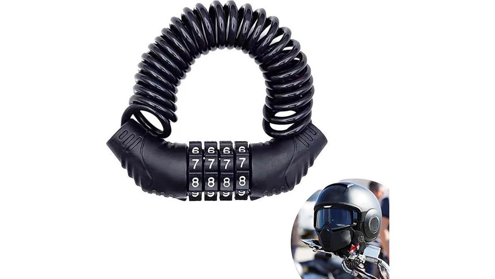 59in retractable anti theft lock