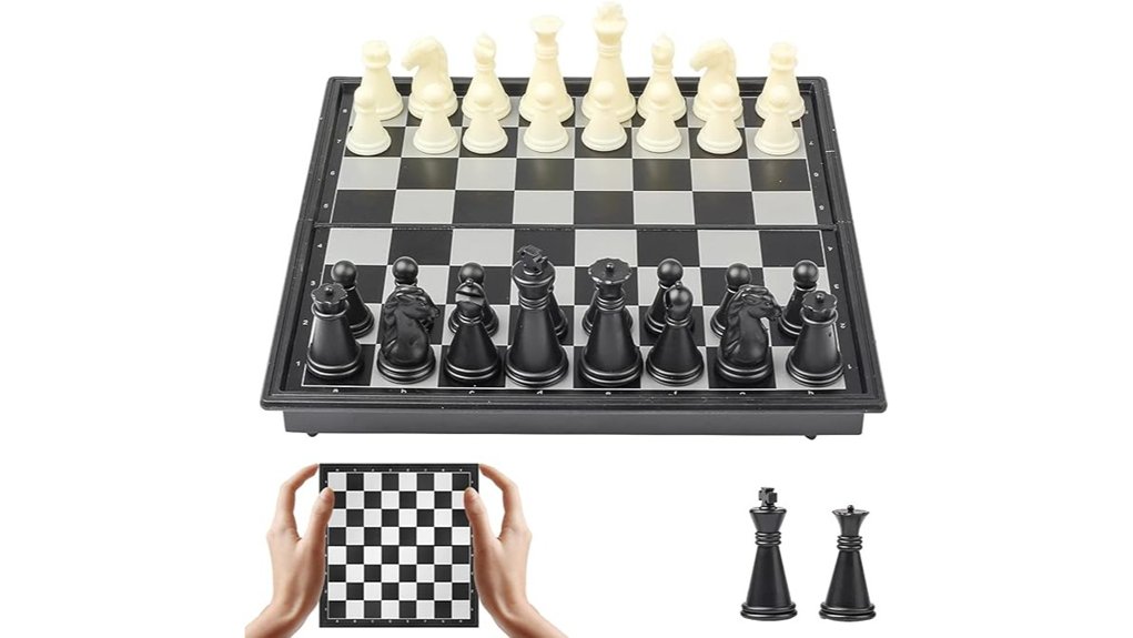 Best Portable Board Games Every Traveler Will Love 6 5 9 inch pocket chess set