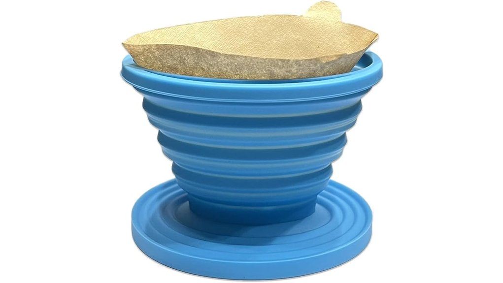 Reusable Coffee Filters Worth Taking To Anywhere 13 5 filter collapsible reusable dripper