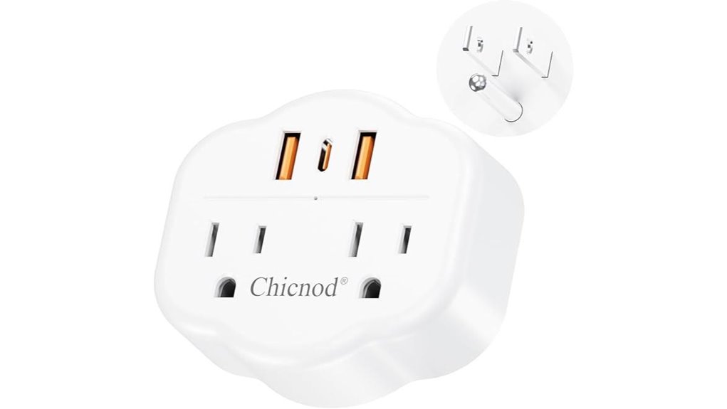 Compact Surge Protectors (Hotel‑Safe) for Traveling Devices 12 5 in 1 surge protected usb type c hub