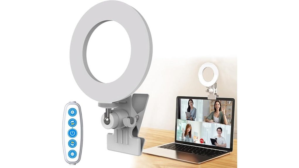 Clip‑On Phone Lights With Warm Tone Options Travelers Love 12 5 inch usb ring light