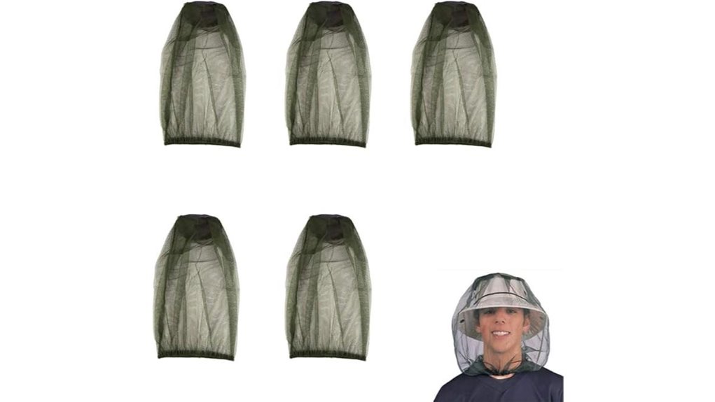 Top Ultralight Head Nets for Breathable Mosquito Trips 15 5 pack premium mosquito nets