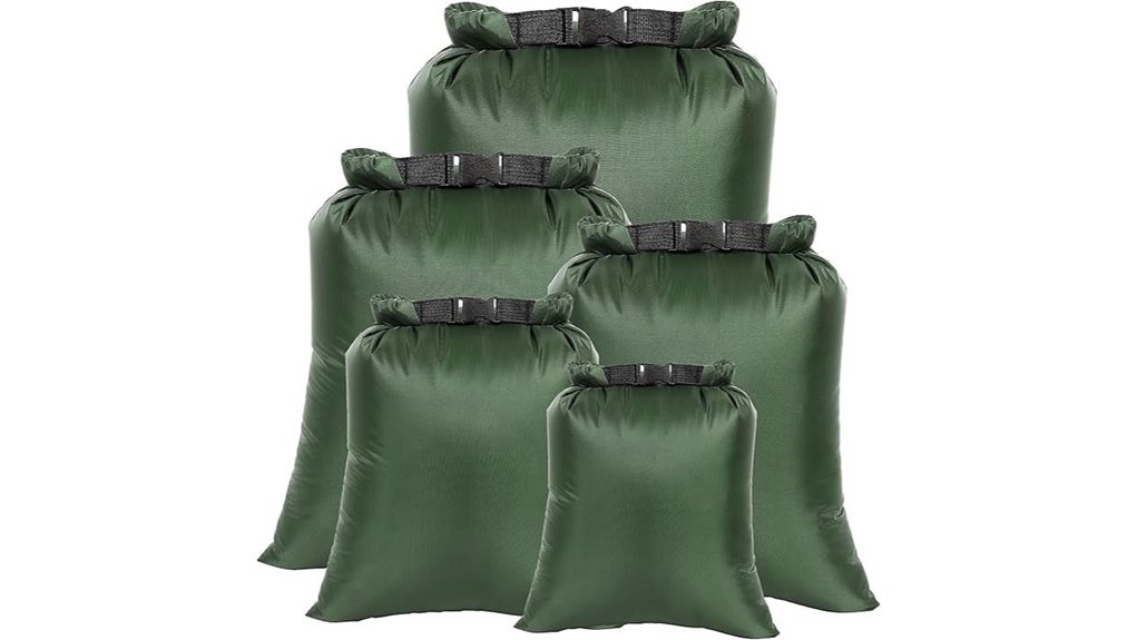 Ultralight Stuff Sacks: Tiny Packables for Backpacking 6 5 pack ultraleight waterproof drybags