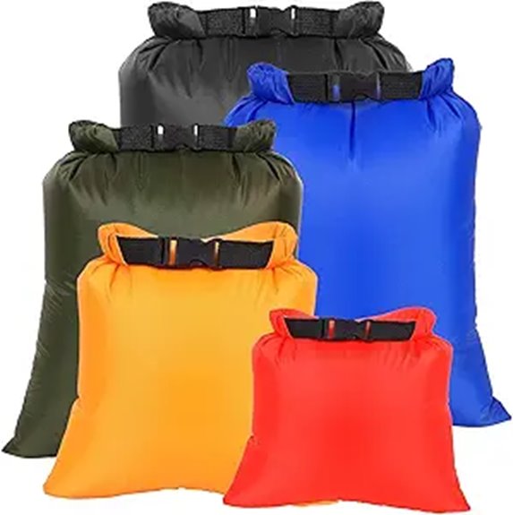 Ultralight Stuff Sacks: Tiny Packables for Backpacking 3 5 pack ultralight waterproof bags