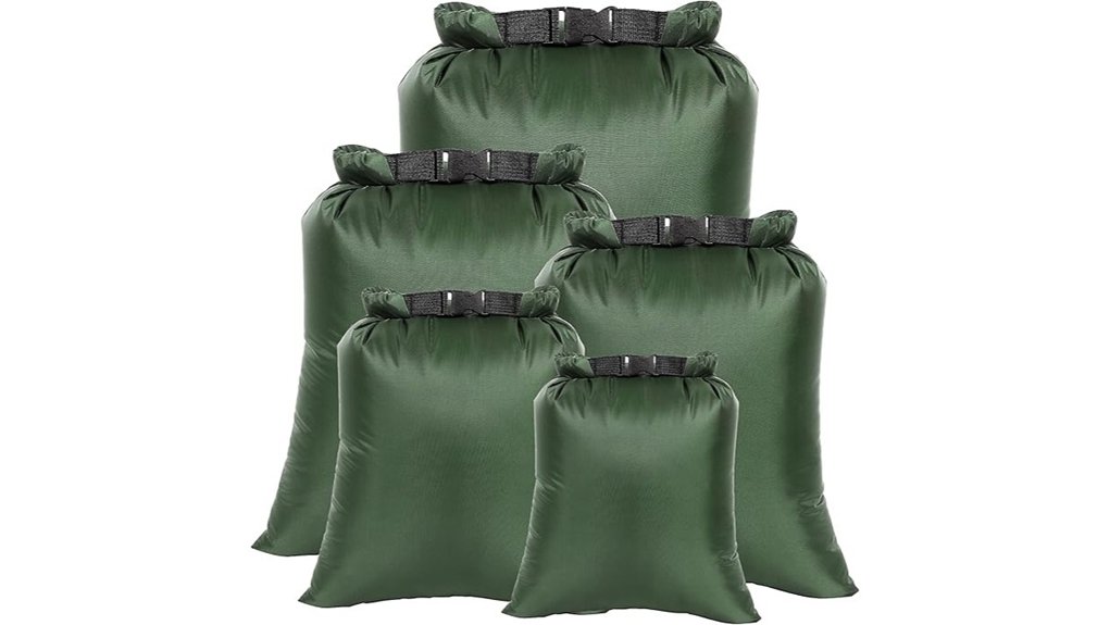 5 pack ultralight waterproof bags