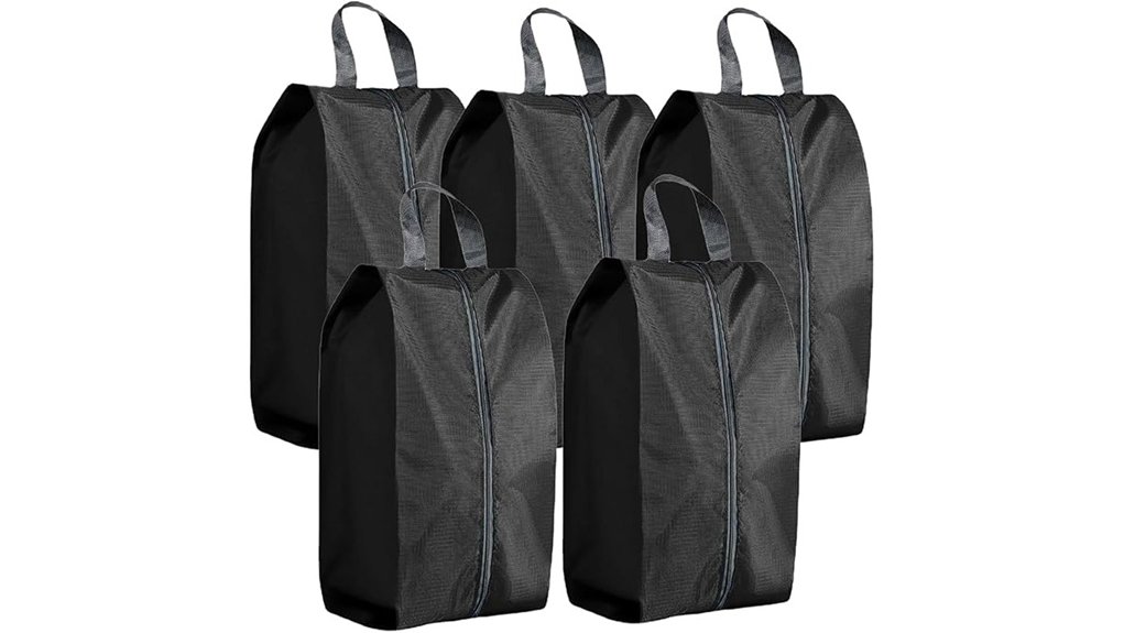 5 pack waterproof shoe bags