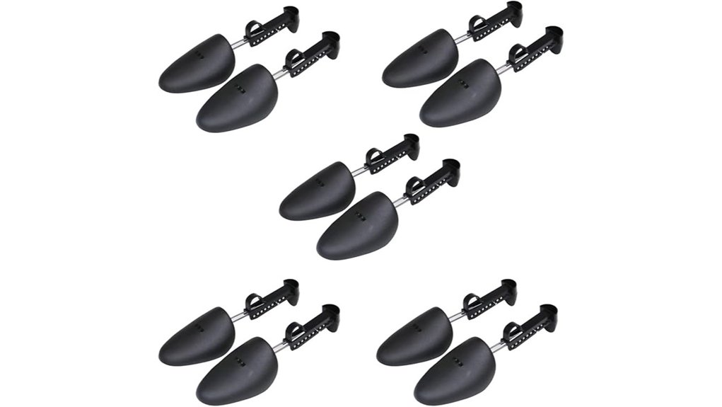5 pair adjustable shoe stretcher