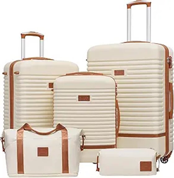 5 piece lightweight tsa pack