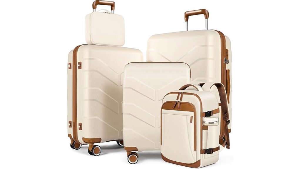 5 piece tsa lock spinner