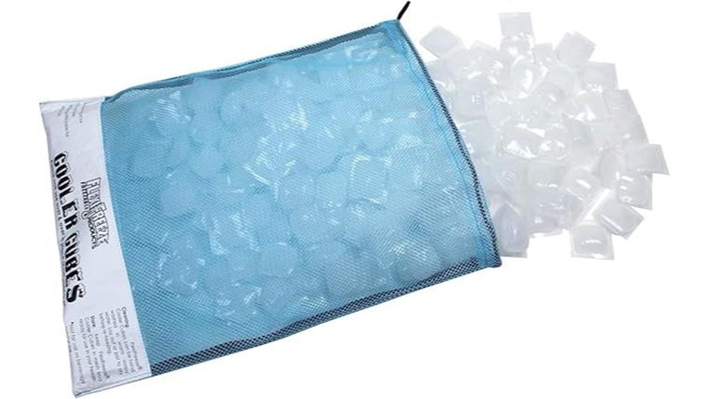 Reusable Ice Cube Bags (Freezer Safe) That Keep Ice Frozen 13 5lb reusable refreezable ice