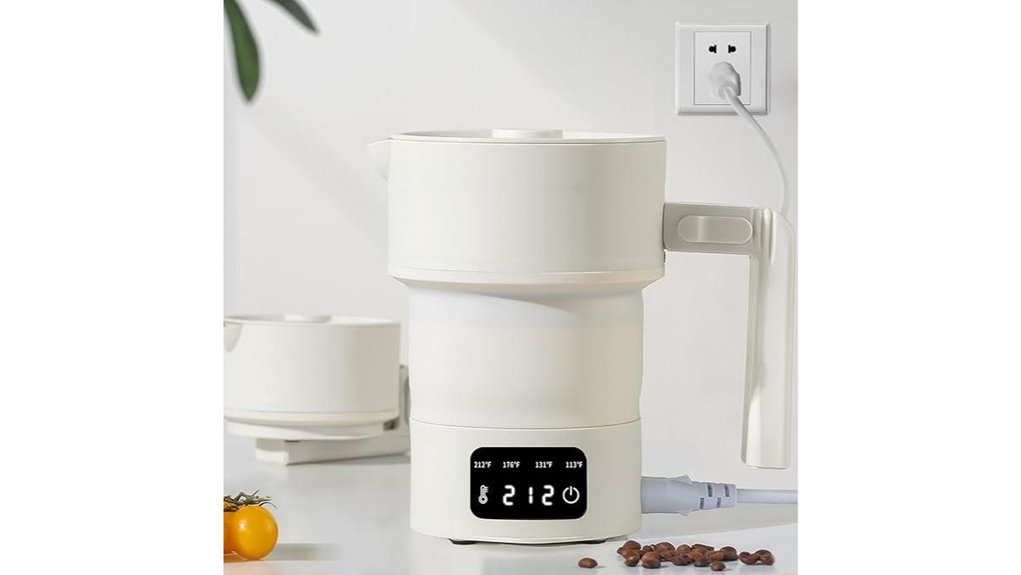 Compact Electric Kettles for Travel That Pack Little Space 6 600w collapsible travel kettle