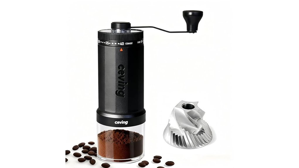 Coffee Grinders: Hand Crank vs Electric Travel Size—Best 5 60g manual coffee grinder forty