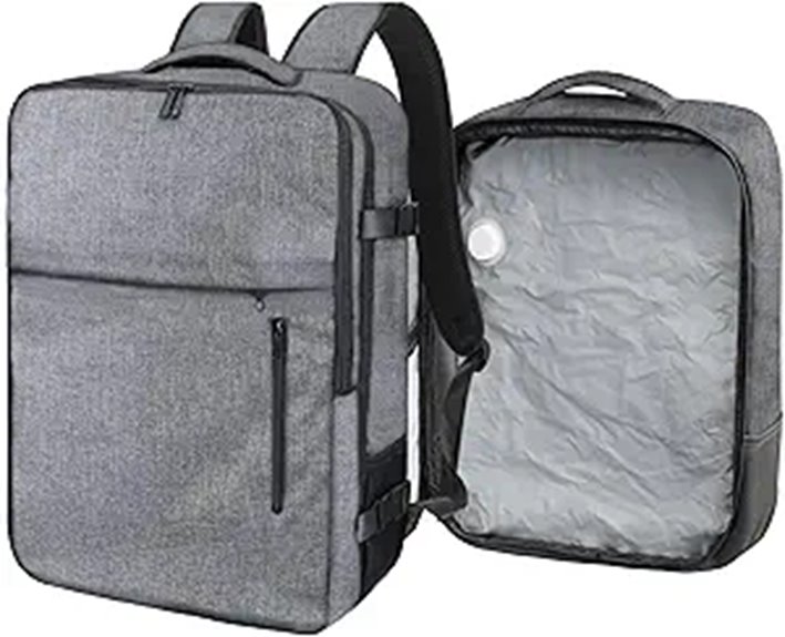 Best Travel Vacuum Bags With Manual Pumps for Bulky Clothes 12 60l vacuum carry on backpack