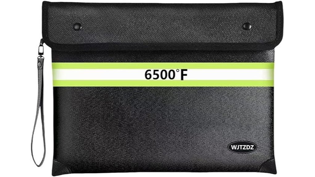 Best Document Pouches for Passport + Phone (Water-Resistant) 15 6500 f a4 fireproof waterproof bag