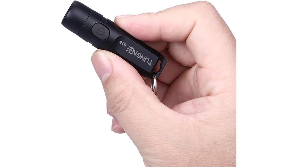 Best Keychain Flashlights Tiny but Bright for Travel 8 650 lumen rechargeable keychain