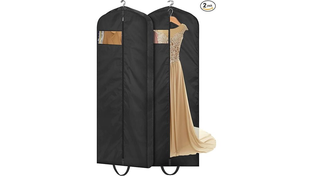 The Best Garment Bags for Weddings & Formal Events Sparkle 7 65 inch waterproof garment bags