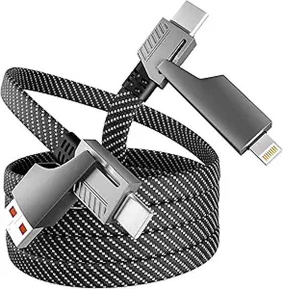 Best Charging Cables That Cover USB‑C and Lightning in One 14 65w 4ft usb c cable