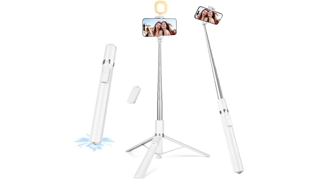Best Compact Phone Tripods for Stable, Lightweight City Nights 6 68 inch mobile tripod stick