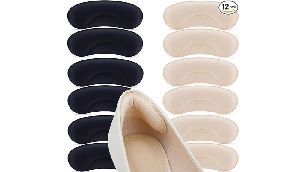 Best Heel Grips for Travel Shoes (Stop Rubbing Fast) 15 6 heel cushion pads big shoes