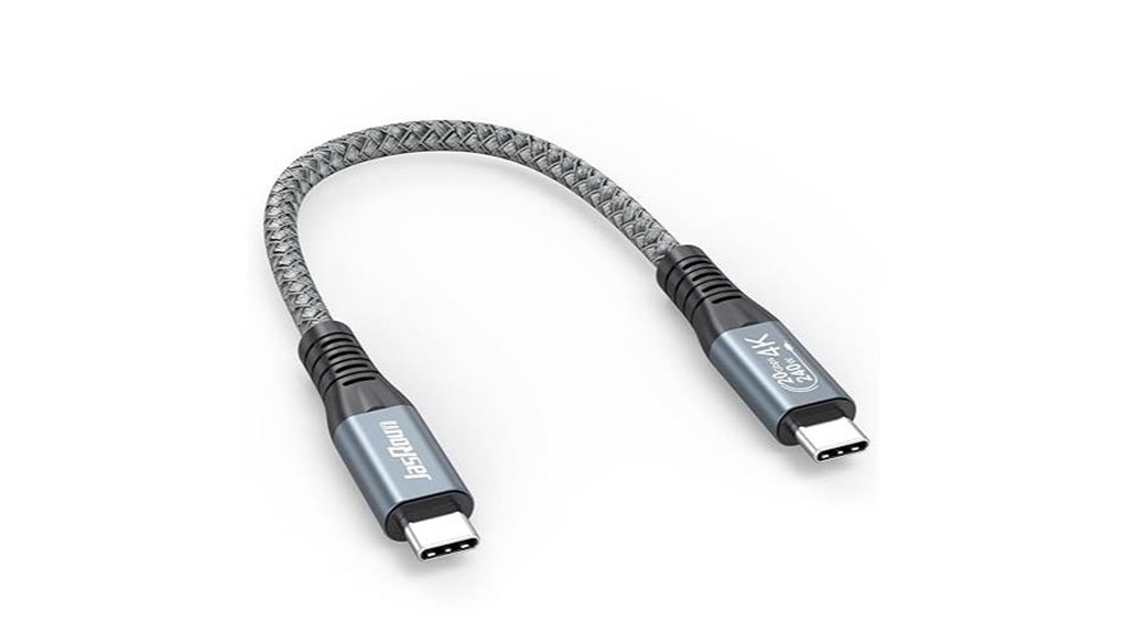 Pocket‑Friendly Short USB‑C Cables for Power Banks 6 6 inch 240w 4k usb c