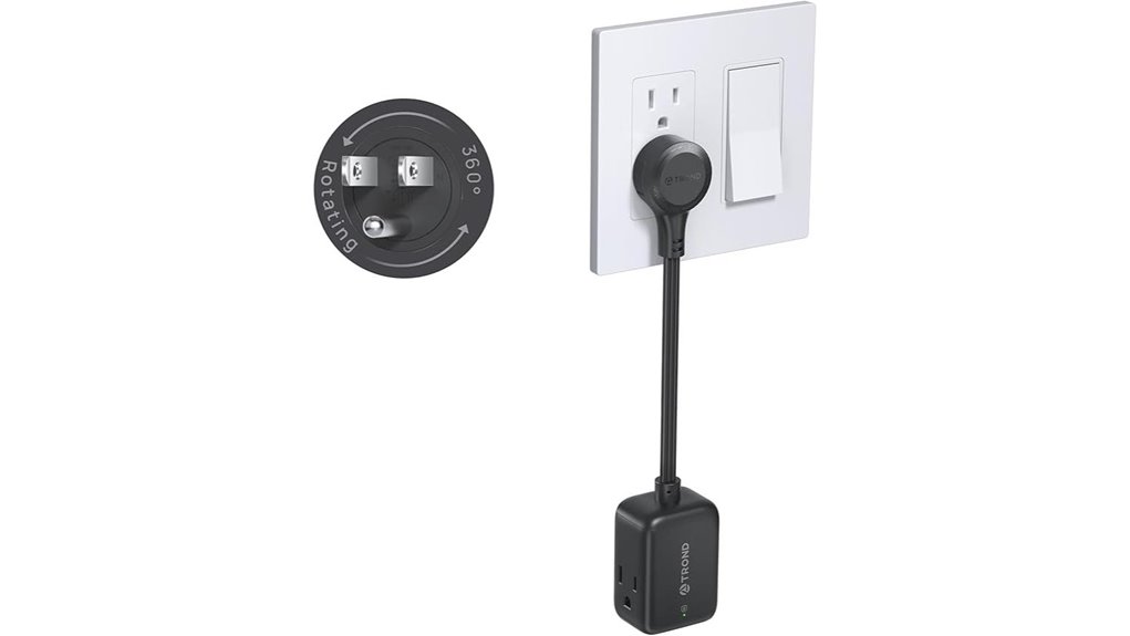 6 inch rotating outlet extender