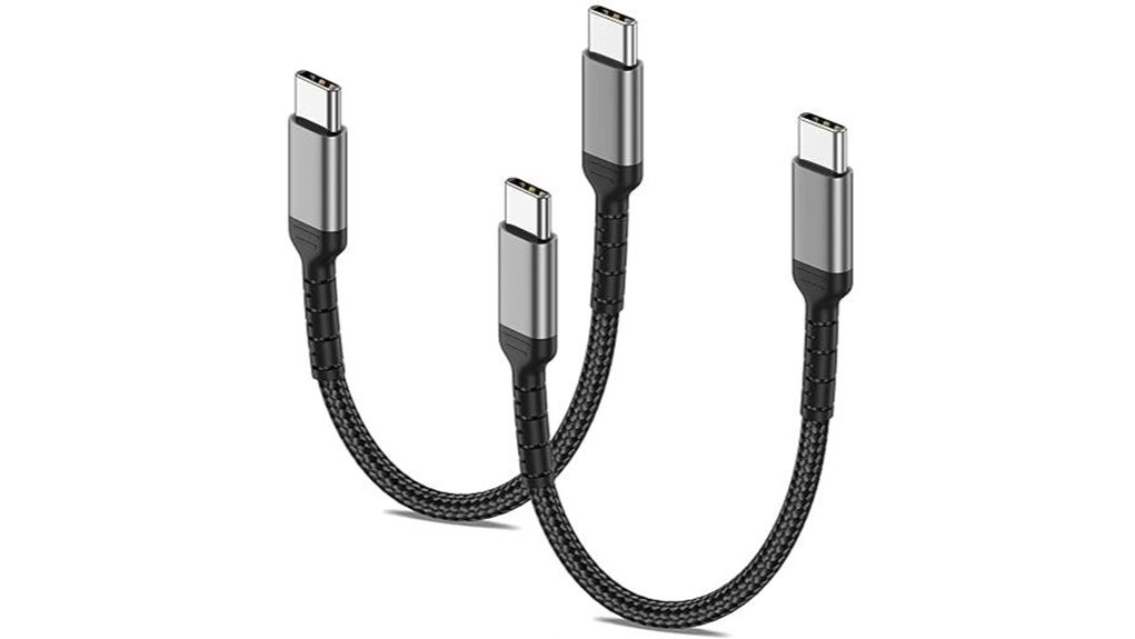 Pocket‑Friendly Short USB‑C Cables for Power Banks 11 6 inch usb c fast charging