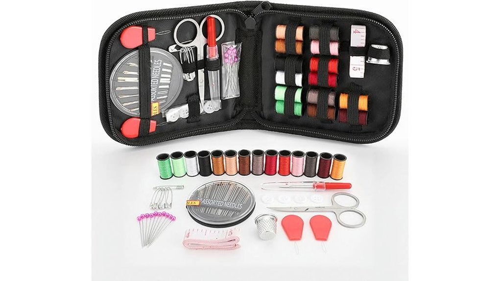 Top Mini Sewing Kits To Fix Clothing Disasters 14 70 piece travel sewing kit