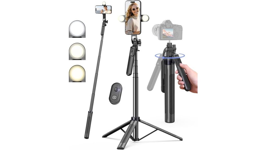 Best Compact Phone Tripods for Stable, Lightweight City Nights 11 71 inch iphone tripod kit