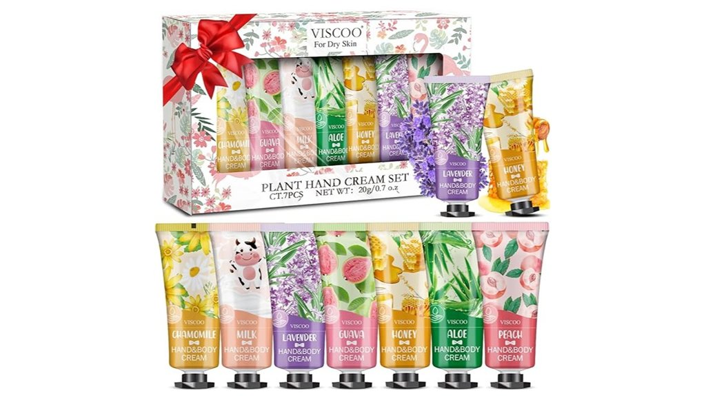 Top Travel-Size Hand Lotions to Keep Skin Soft on the Go 12 7 pack women s hand cream