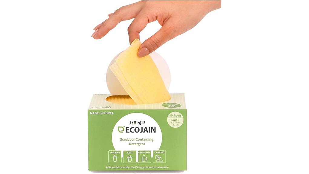 The Best Portable Dish Soap Sheets Travelers Can Pack 2 80 sheet pre soaked disposable sponge